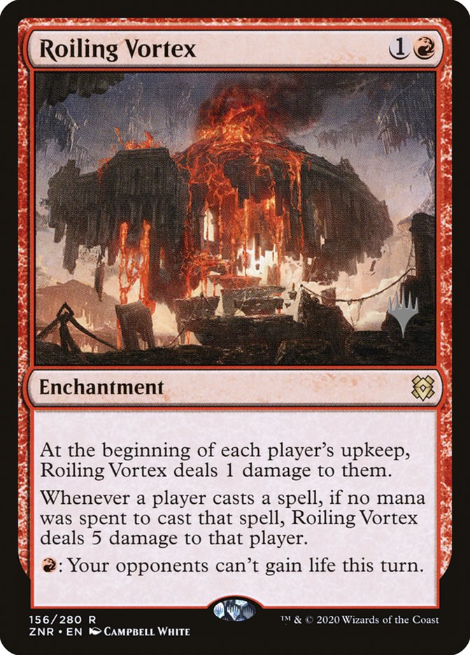 Vórtice bullente (Sobre promocional) [Promos de Zendikar Rising]