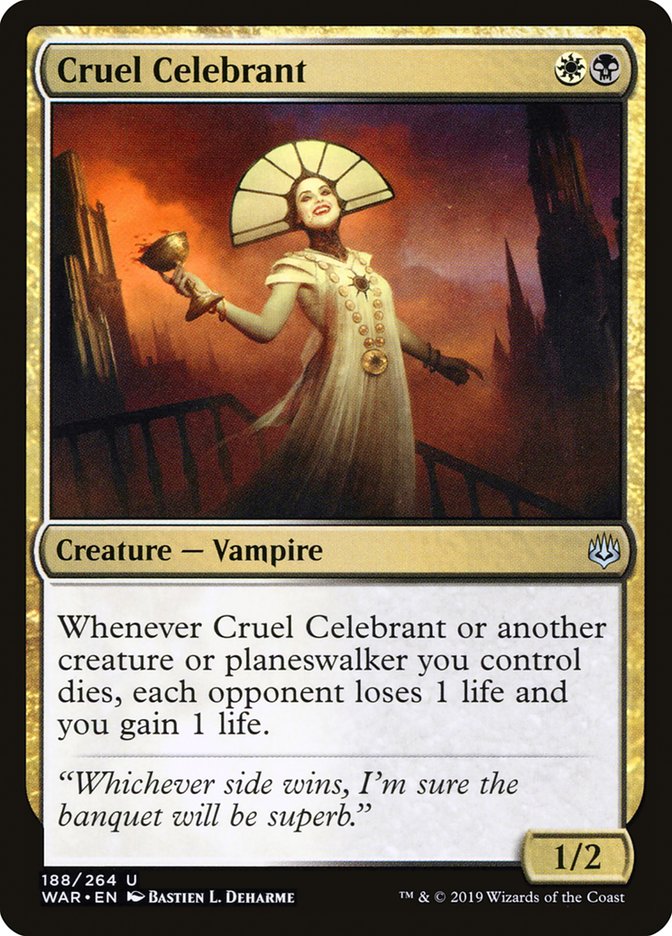 Célébrante cruelle [La Guerre des Planeswalkers]