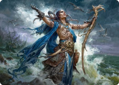Lier, disciple des noyés carte artistique [Innistrad : Chasse de Minuit série artistique]
