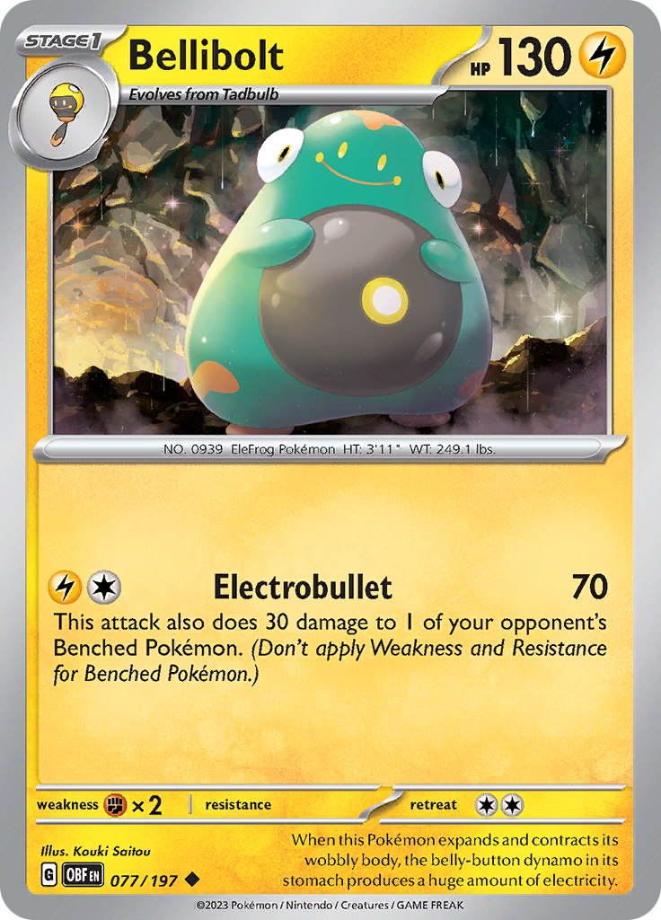 Bellibolt (077/197) [Escarlata y Púrpura: Llamas Obsidianas]