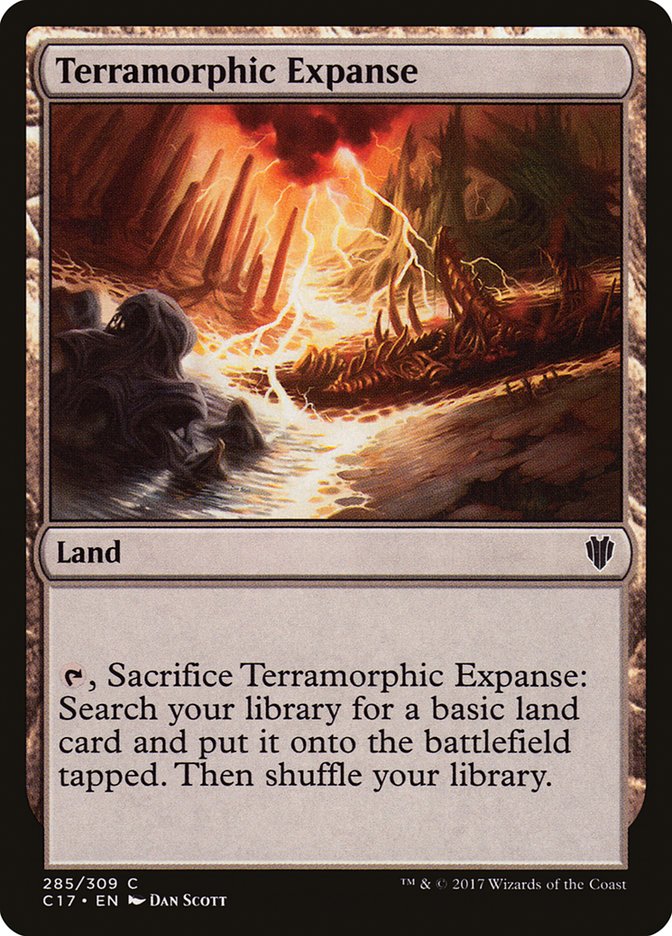 Expansión terramórfica [Commander 2017]