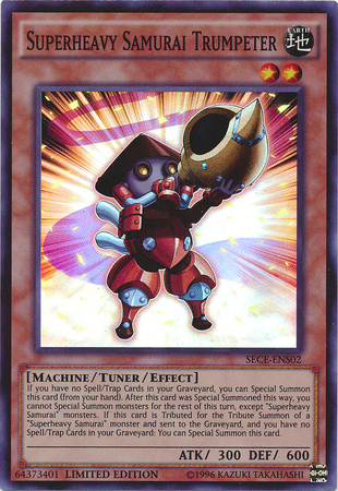 Samouraï Supralourd Trompette [SECE-ENS02] Super Rare