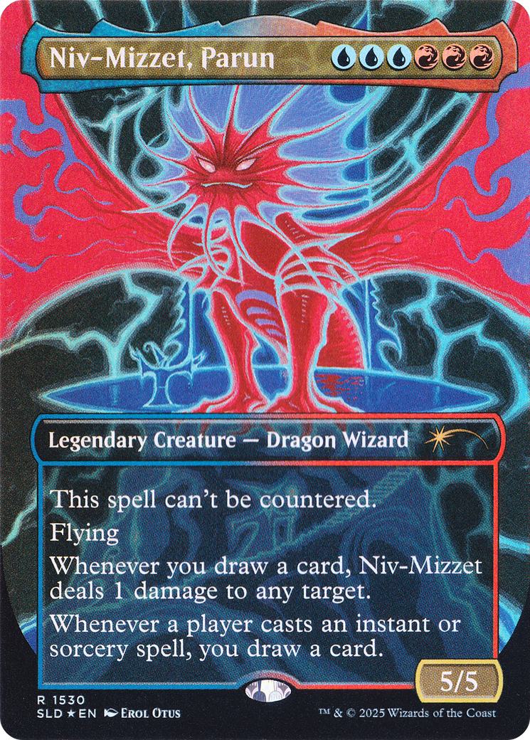 Niv-Mizzet, Parun (brillant iridescent) [Série de produits Secret Lair]