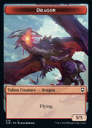 Or // Dragon Jeton recto-verso [Commander Legends: Battle for Baldur's Gate Tokens]