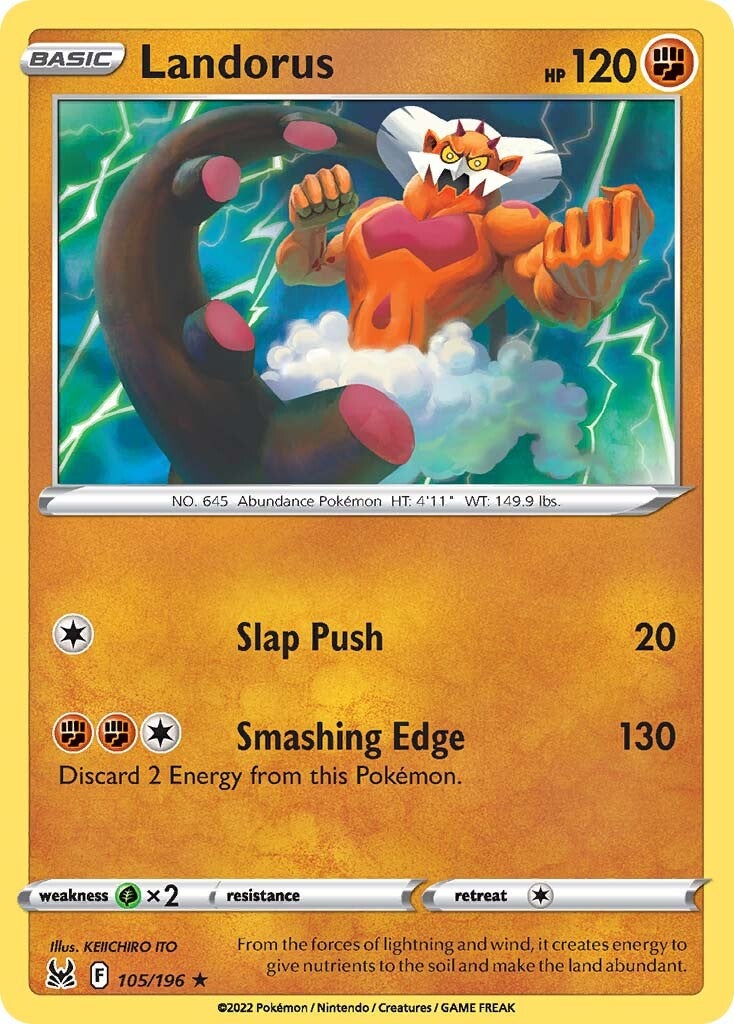 Landorus (105/196) [Espada y Escudo: Origen Perdido]