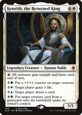 Kenrith, le Roi restauré (Boîte d'avant-première) [Promos Le trône d'Eldraine]