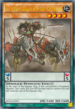 Cavalerie d'Acier de Dinon [BOSH-FRSP1] Ultra Rare