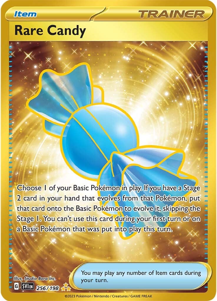 Caramelo Raro (256/198) [Escarlata y Púrpura: Set Base]