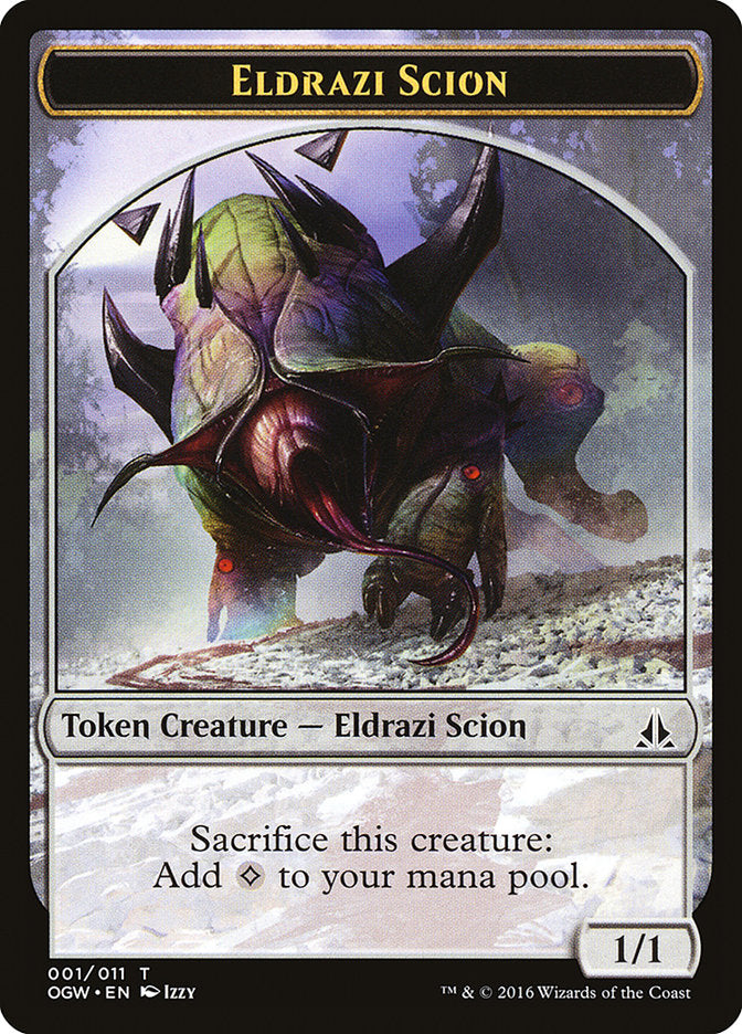 Jeton Scion éldrazi (001/011) [Jetons d'Oath of the Gatewatch]