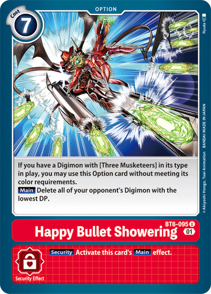 Ducha de Balas Feliz [BT6-095] [Doble Diamante]