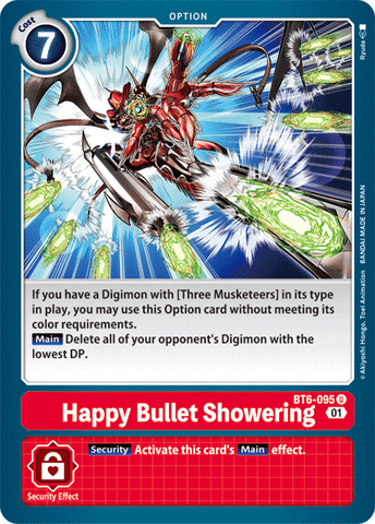 Ducha de Balas Feliz [BT6-095] [Doble Diamante]