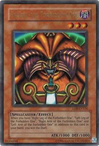 Exodia, el Prohibido [LOB-SP124] Ultra Rara