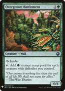 Créneau envahi par la végétation [Mystery Booster]