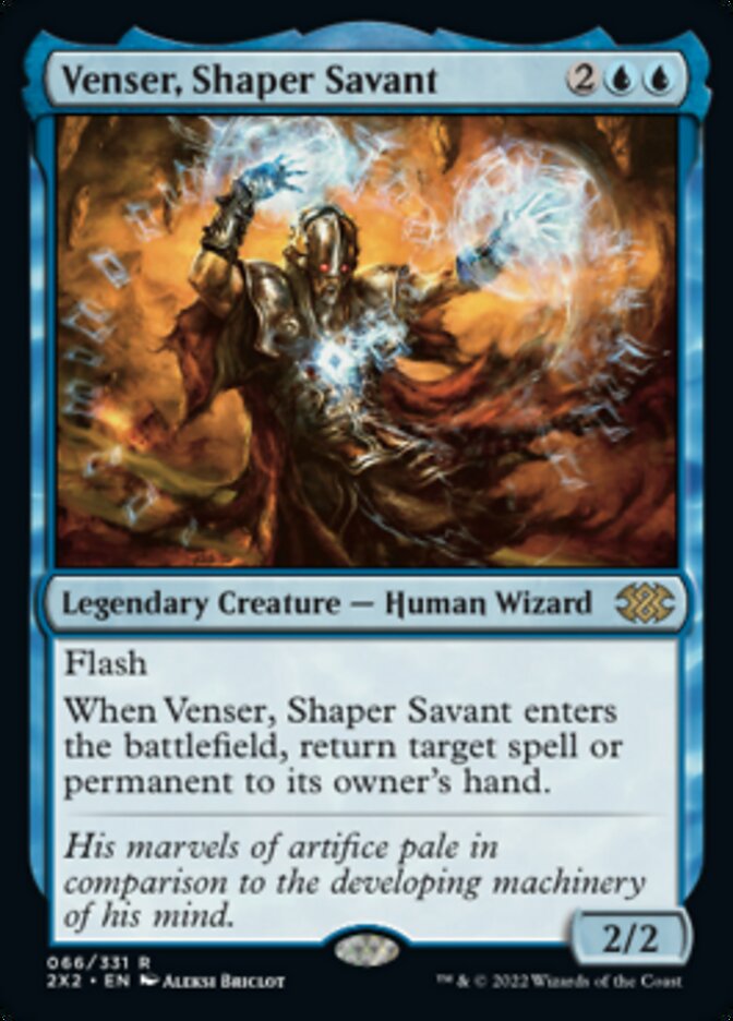 Venser, savant décaleur [Double Masters 2022]