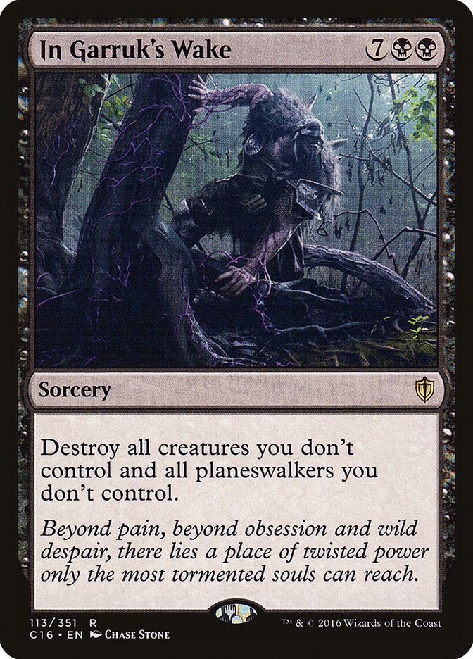 Dans le sillage de Garruk [Commander 2016]