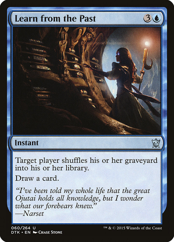 Aprende del Pasado [Dragons of Tarkir]