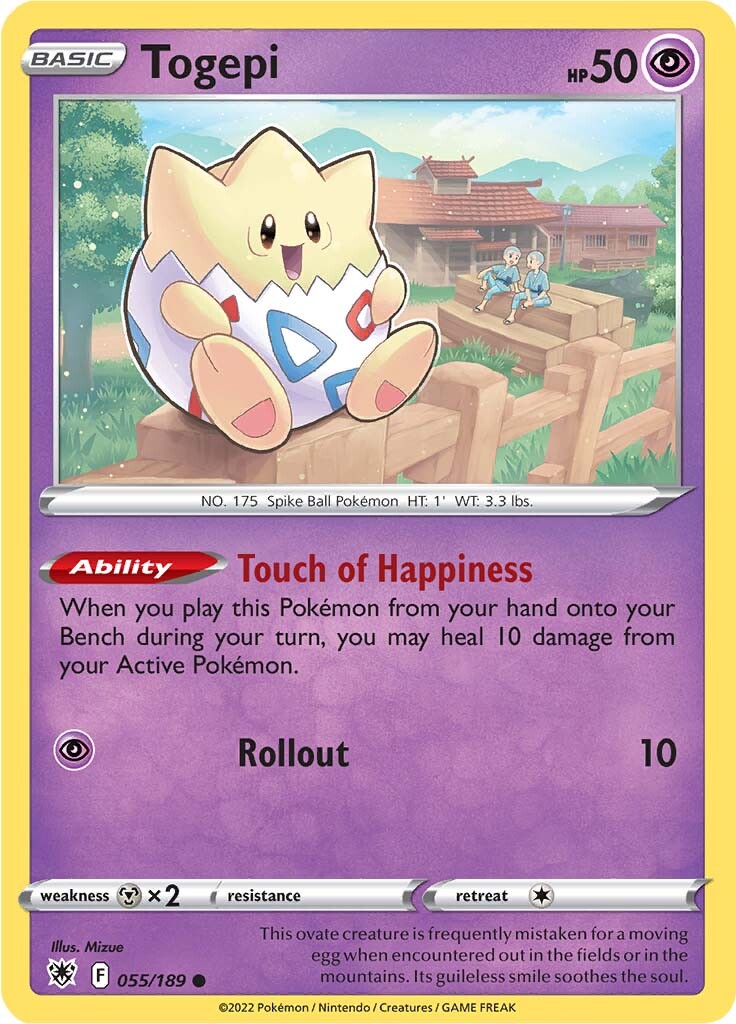 Togepi (055/189) [Espada y Escudo-Resplandor astral]