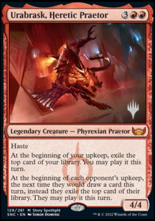 Urabrask, Préfet hérétique (Promo Pack) [Promos Les rues de la Nouvelle-Capenna]