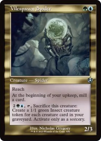 Araignée immondice (Cadre rétro) [Innistrad : Réanimation]