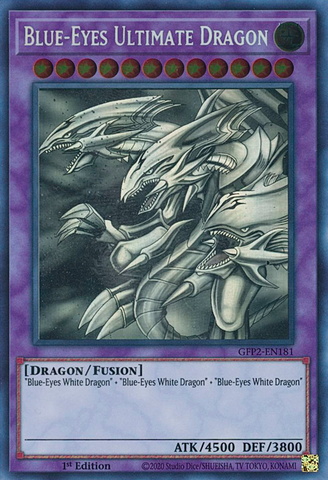 Dragon Ultime aux Yeux Bleus [GFP2-FR181] Ghost Rare