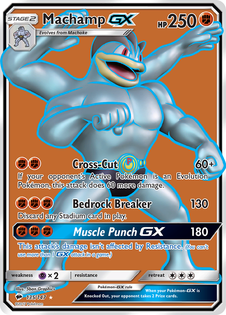 Mackogneur GX (135/147) [Soleil et Lune : Ombres ardentes]