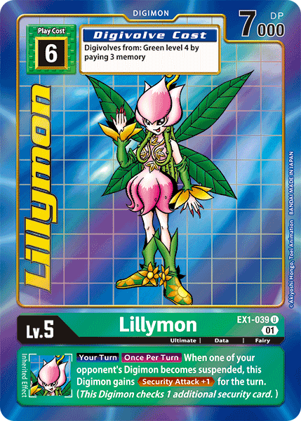 Lillymon [EX1-039] (Arte Alternativo) [Colección Clásica]