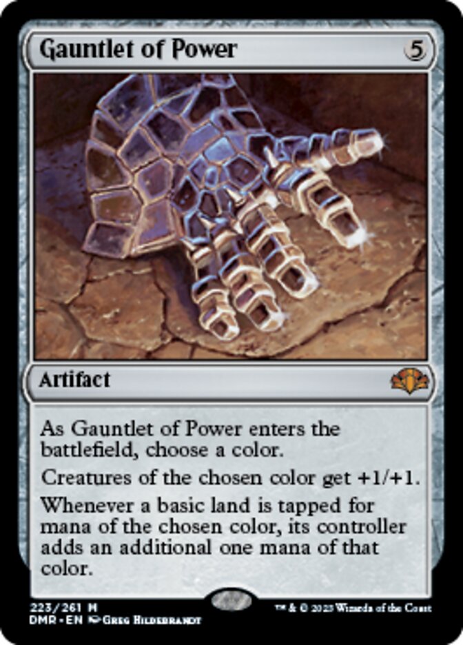 Gantelet du pouvoir [Dominaria Remastered]
