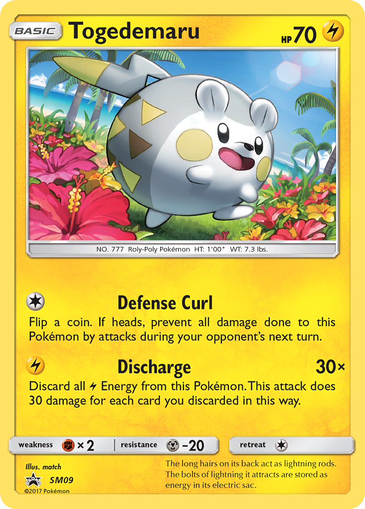 Togedemaru (SL09) [Soleil et Lune : Promos Étoile Noire]
