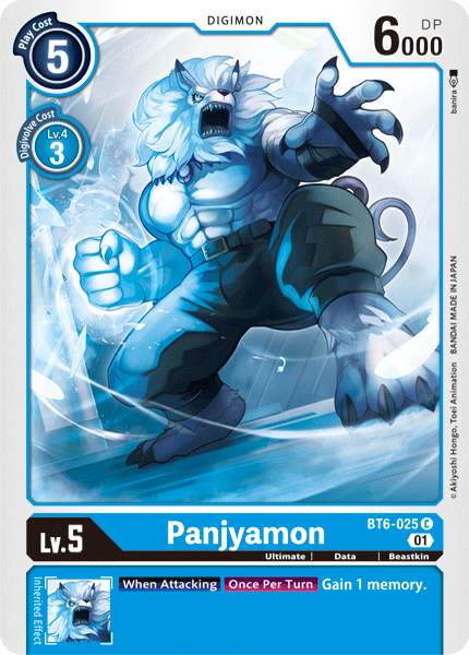 Panjyamon [BT6-025] [Doble Diamante]