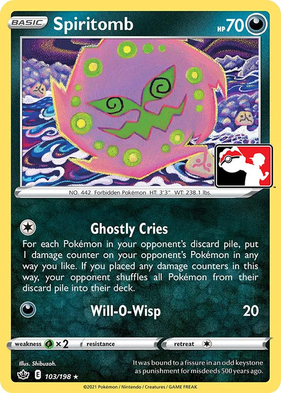Spiritomb (103/198) [Serie Uno de Paquetes de Premios]