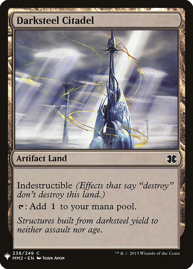 Ciudadela de acero oscuro [Mystery Booster]