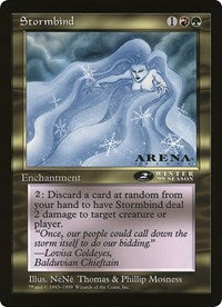 Ligadura de tormenta (Tamaño grande) [Cartas de tamaño grande]