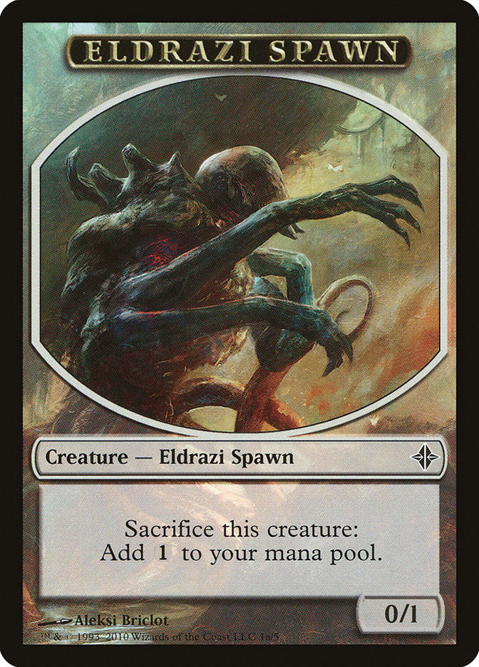 Ficha de engrendo eldrazi (1a/5) [Rise of the Eldrazi Tokens]