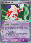 M. Mime ex (110/112) [EX : Rouge Feu & Vert Feuille]