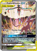 Mewtwo & Mew GX (SL03) (Carte Jumbo) [Pokémon : Détective Pikachu]