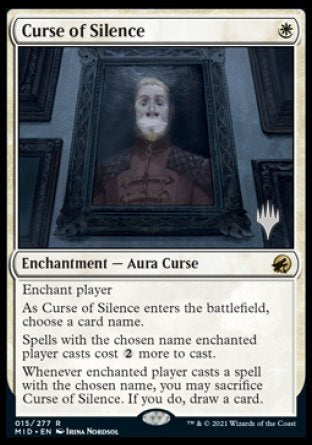 Malédiction du silence (Pack promo) [Innistrad : Chasse de minuit promos]