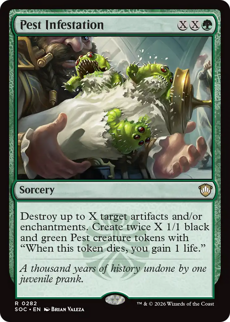 Infestación de plagas [Commander de Strixhaven]