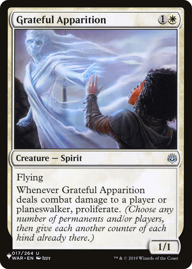 Apparition reconnaissante [The List]