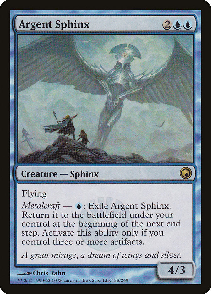 Esfinge argenta [Cicatrices de Mirrodin]