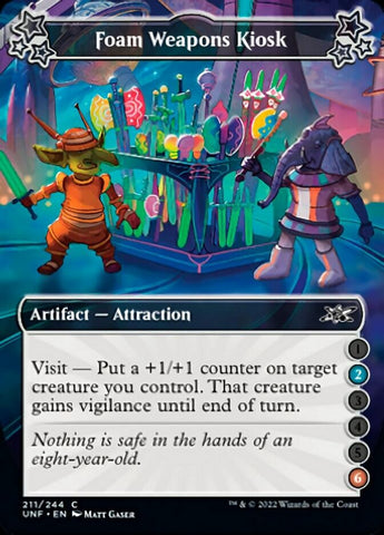 Puesto de armas de espuma (2-6) [Unfinity]