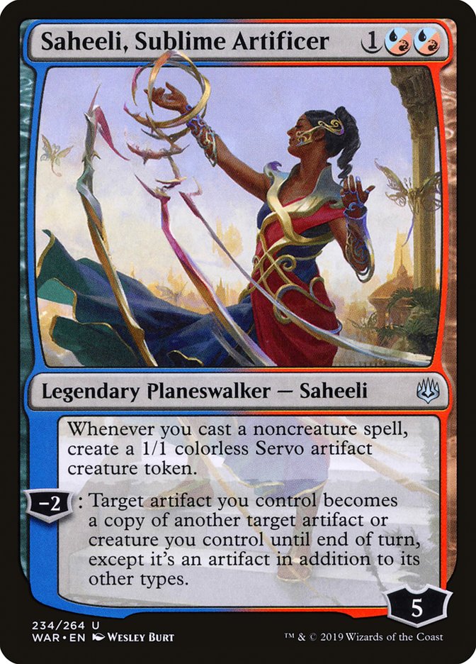 Saheeli, façonneuse sublime [La Guerre des Planeswalkers]