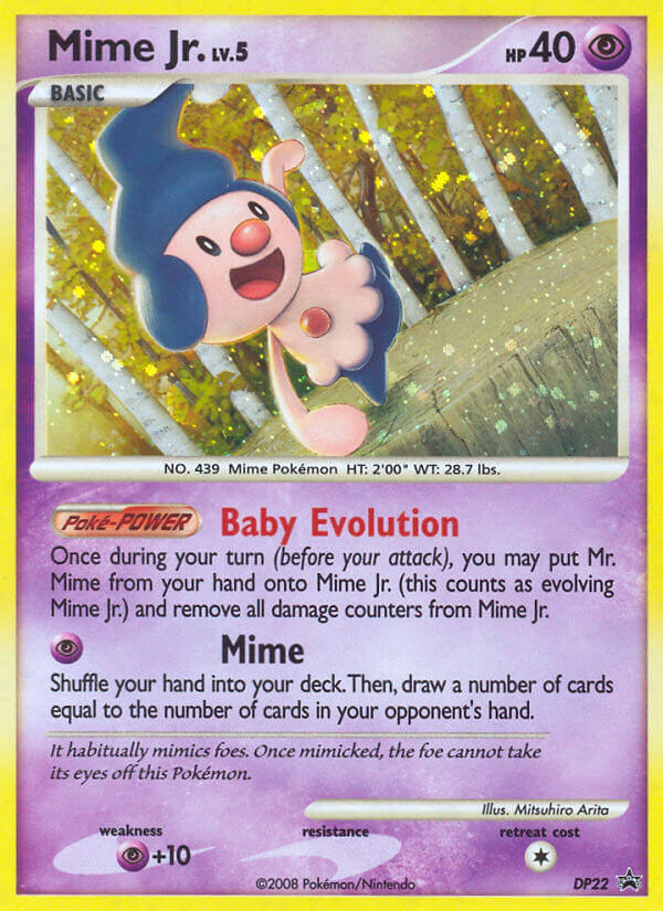 Mime Jr. (DP22) [Diamant & Perle : Promos Étoile Noire]
