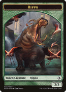 Guía del viento de Aven // Ficha de hipopótamo de doble cara [Fichas de Amonkhet]