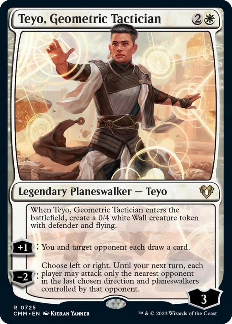 Teyo, táctico geométrico [Commander Masters]