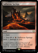 Manantiales Azufrosos [Magic: The Gathering – Commander de El Señor de los Anillos: relatos de la Tierra Media]