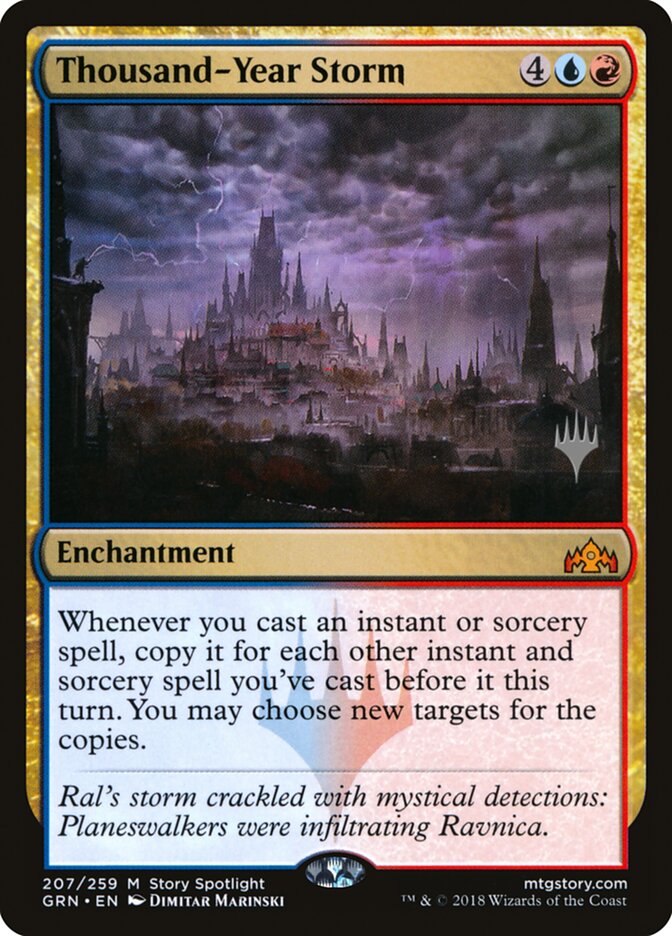 Tempête aux mille ans (Pack promo) [Promos Guilds of Ravnica]