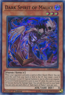 Esprit Ténébreux de la Malice [LED5-FR003] Super Rare
