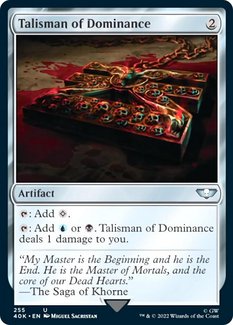 Talisman de Domination (255) [Warhammer 40,000]