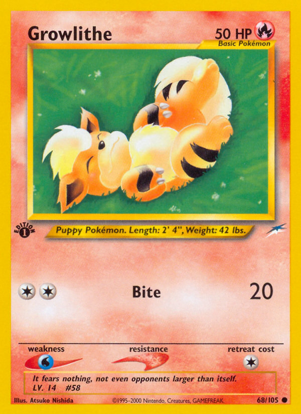 Growlithe (68/105) [Destino Neo 1ª edición]