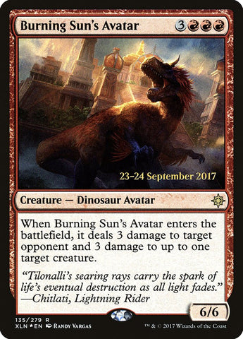 Avatar del Sol Ardiente [Ixalan Prerelease Promos]